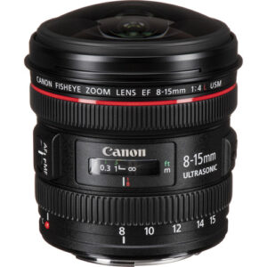 Canon 8-15mm Fisheye f/4 להשכרה