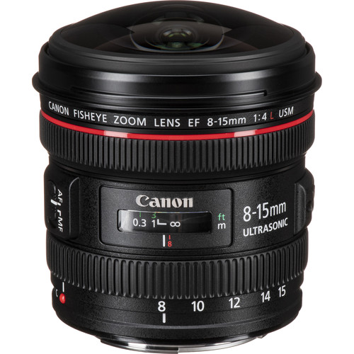Canon 8-15mm Fisheye f/4